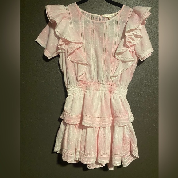 LoveShackFancy Natasha Ruffle Tiered minidress - Picture 7 of 16